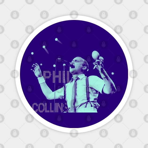 Phil Collins - Colors Magnet by PiedPiper